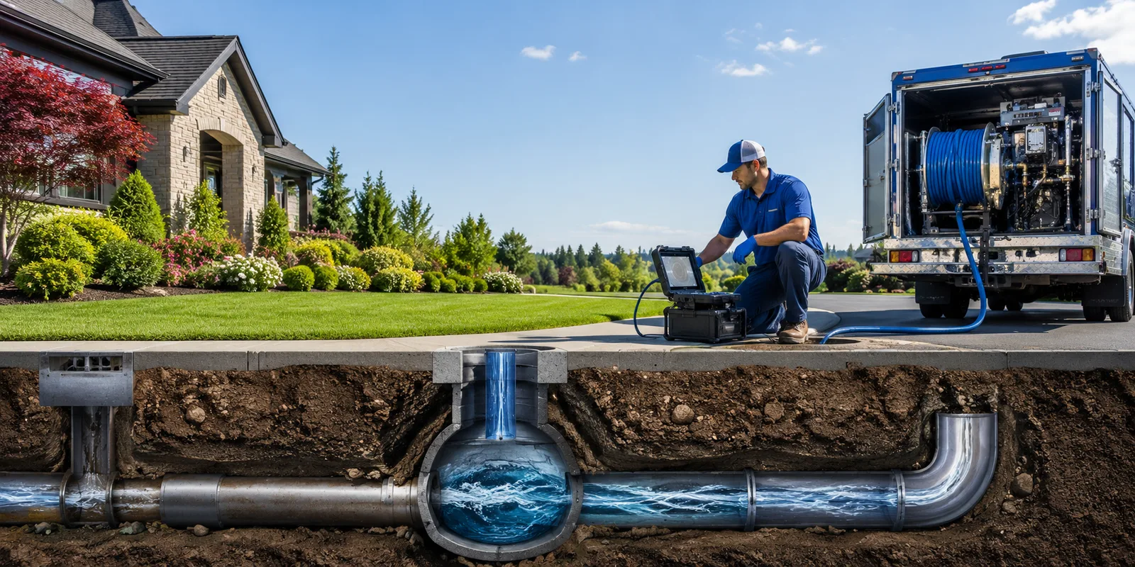 Drainage restoration information for Clarksville, TX